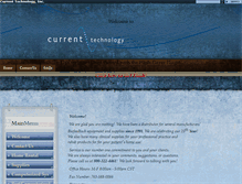 Tablet Screenshot of currenttechnologyinc.com
